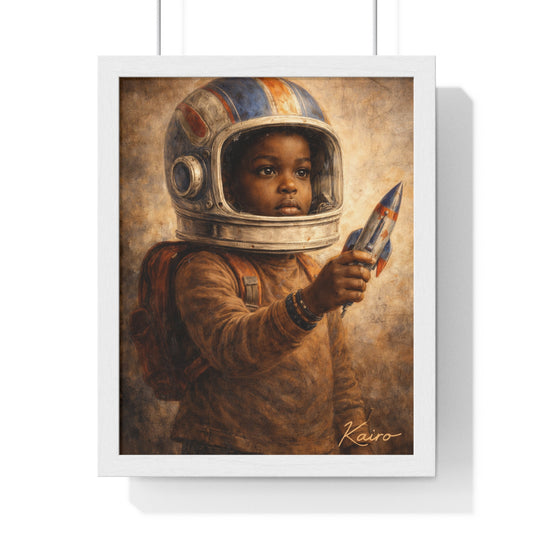 Through Kasen's Eyes | Vertical Framed Poster