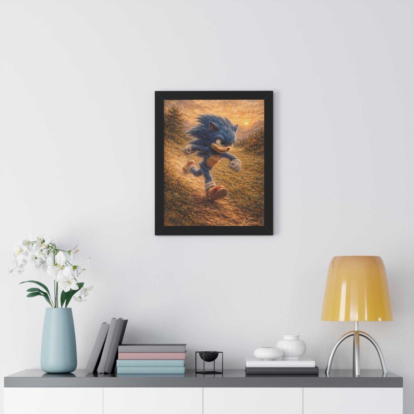 Victorious in May Framed Poster — Inspirational Triumph Wall Art