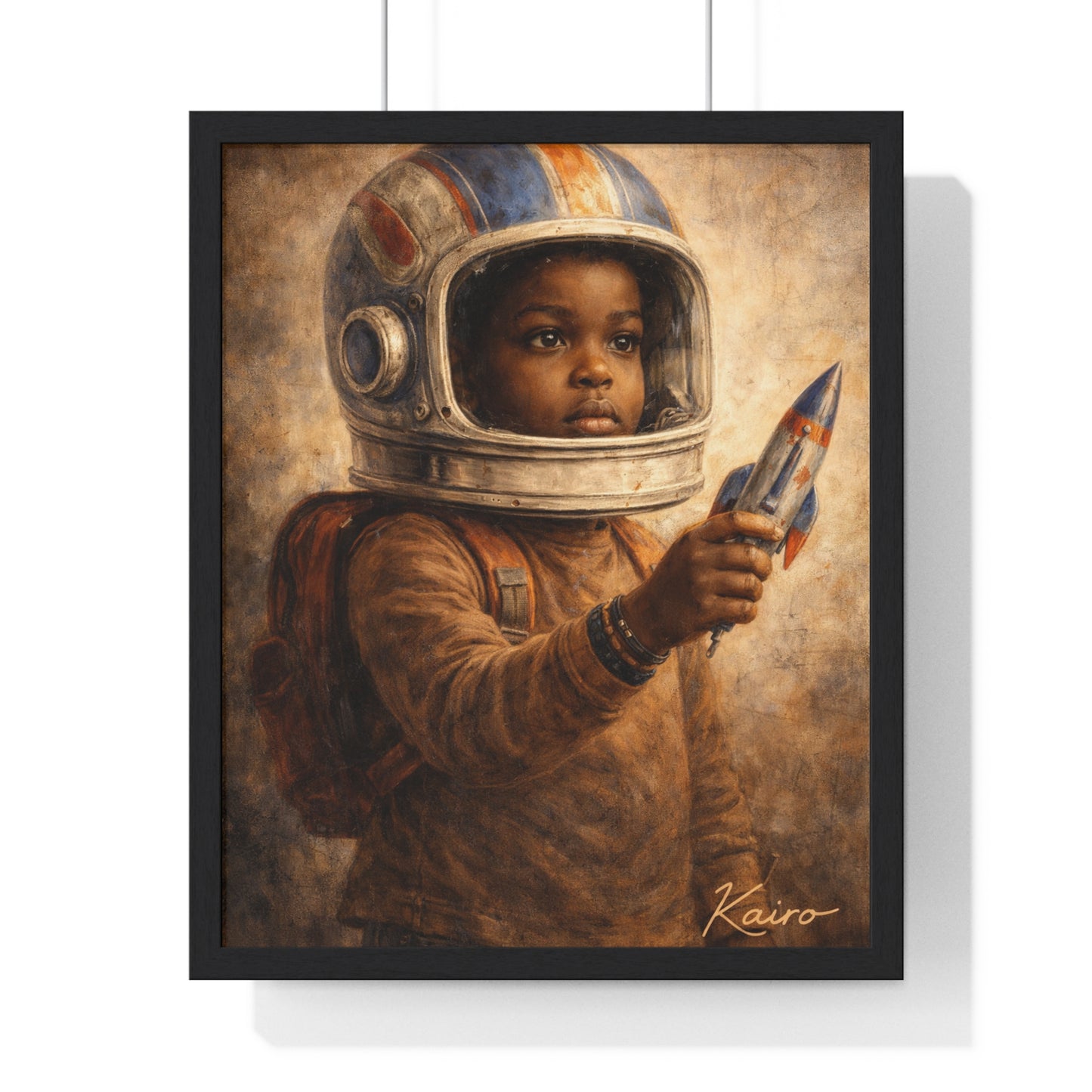 Through Kasen's Eyes  | Vertical Framed Poster