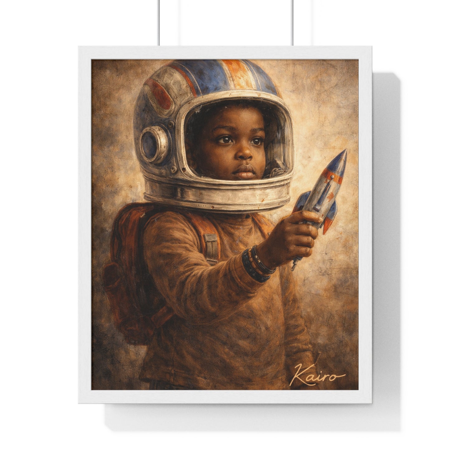 Through Kasen's Eyes  | Vertical Framed Poster