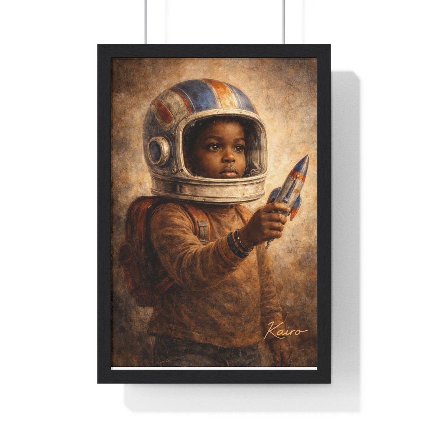 Through Kasen's Eyes  | Vertical Framed Poster