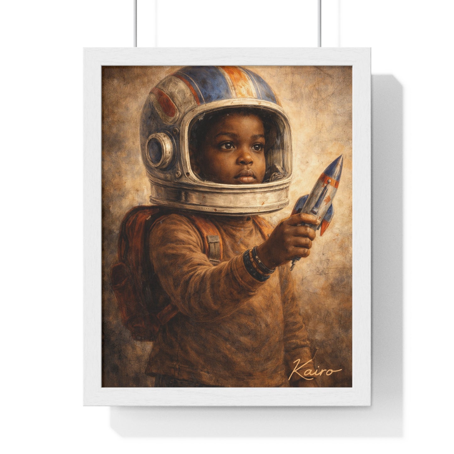 Through Kasen's Eyes  | Vertical Framed Poster