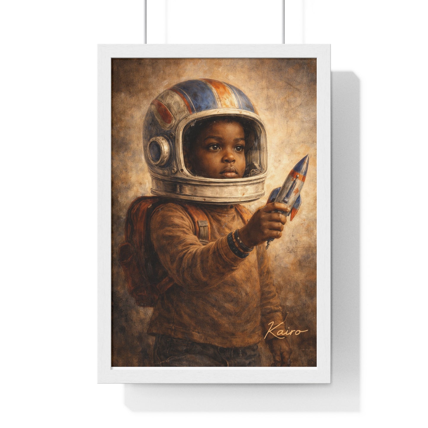 Through Kasen's Eyes  | Vertical Framed Poster